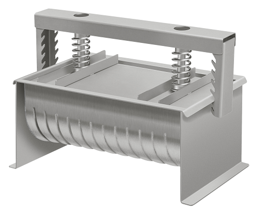 Пресс-форма с полукруглым дном