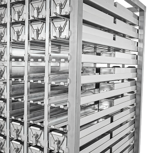 Колбасная рама с закрытыми пресс-формами