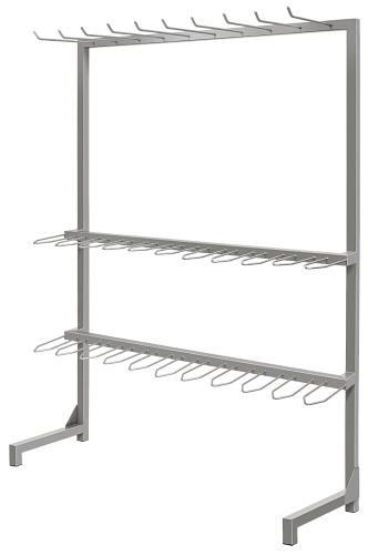 Стойка для хранения санитарной одежды